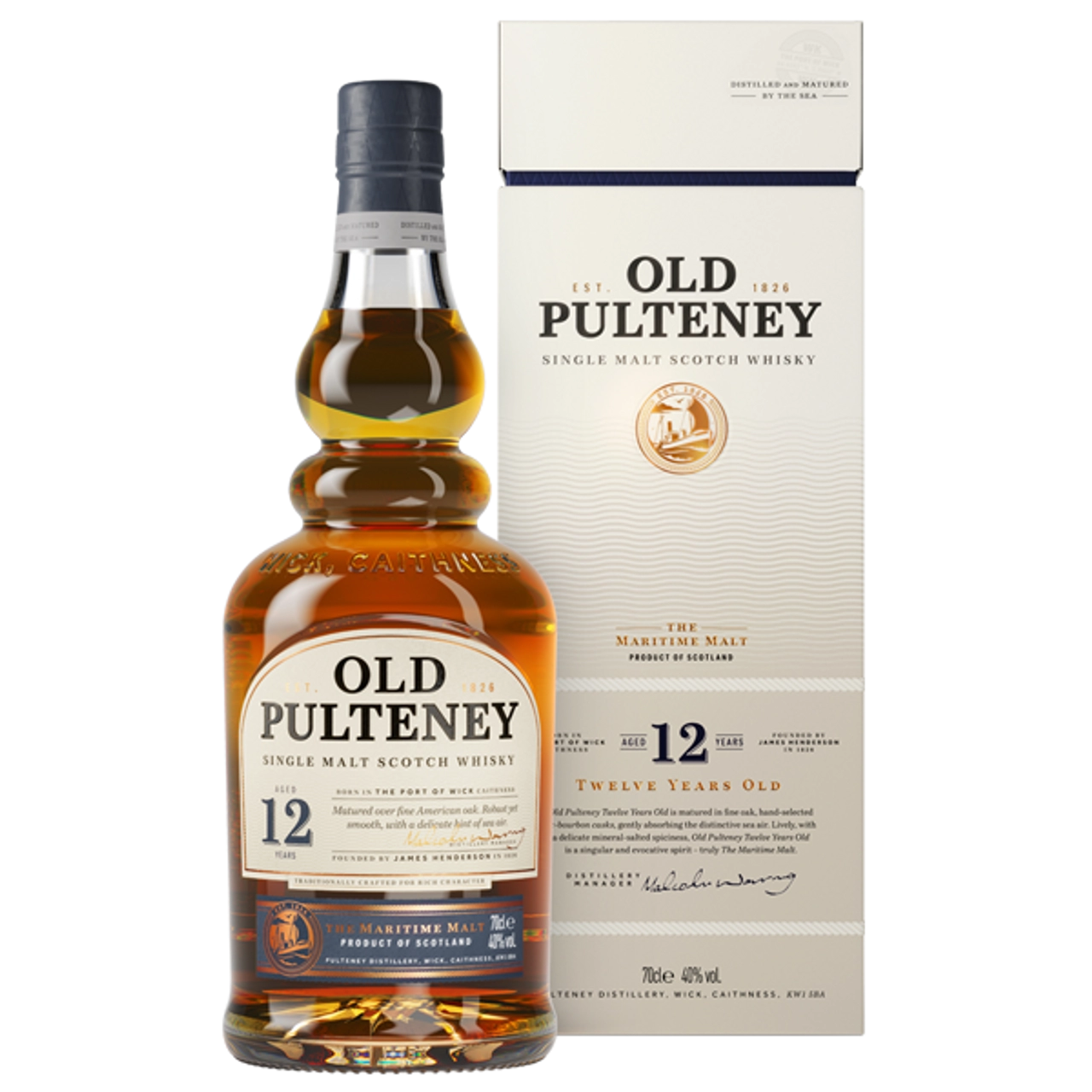 Rượu Whisky Old Pulteney 12 Year Old